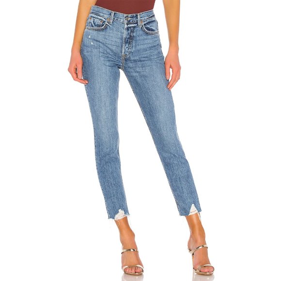 GRLFRND Denim - NWT GRLFRND Karolina Jeans in Forget Me Never 27
